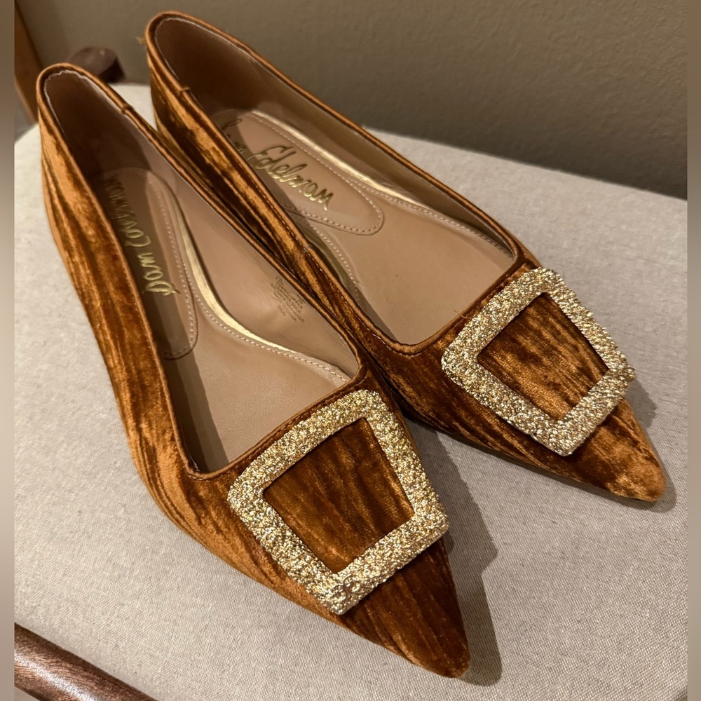 NEW Sam Edelman Nico Flat in Camel